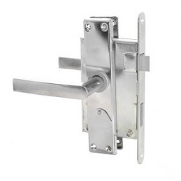 Recessed ZV9 lock with 3...