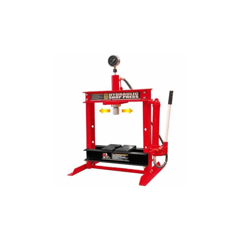 Hidraulinis presas 12T, rankinė pompa Big Red compact, TORIN
