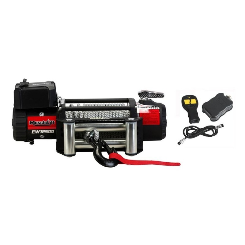 El.gervė su nuotolinio valdymo sist. EW12500 24V (Muscle Lift)