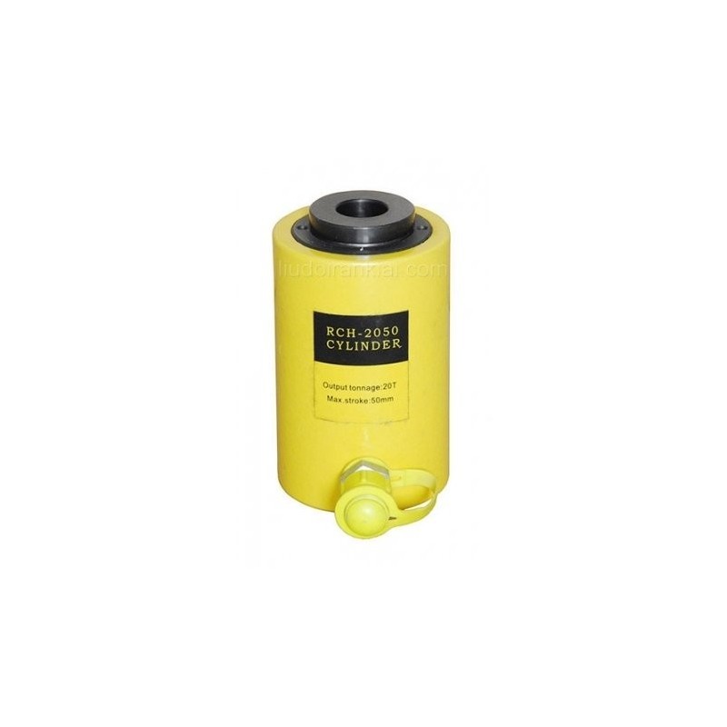 Hidraulinis cilindras 20t (50mm) su kiauryme