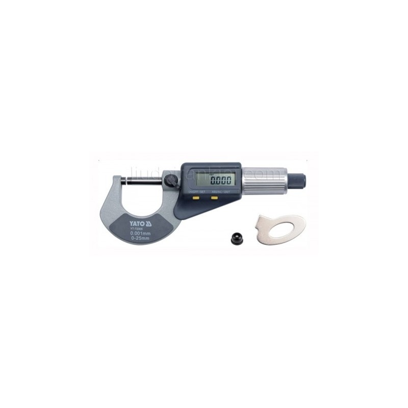 Mikrometras elektroninis 0-25mm
