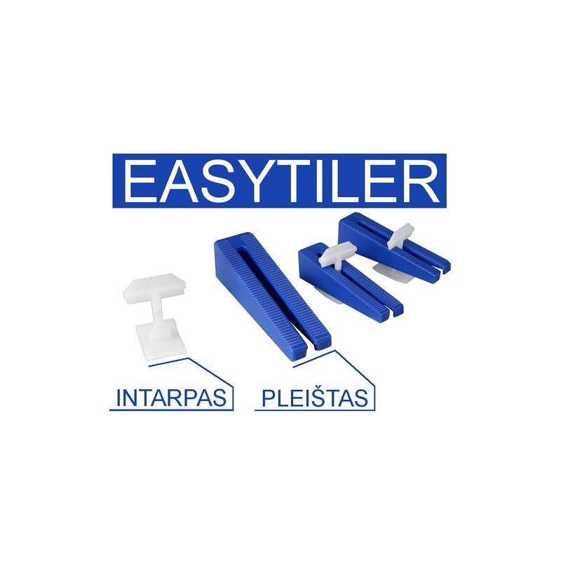 Pleištas plytelėms 100vnt. EASYTILE E-199071