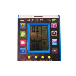 Elektroninio žaidimo "Tetris" kišeninė versija, mėlyna T20105