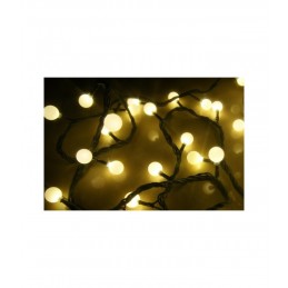 200 LED Kalėdinė girlianda burbuliukai, ilgis 17m., šilta šviesa