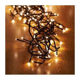 200 LED Kalėdinė lauko lempučIų girlianda 17,5m., šilta šviesa