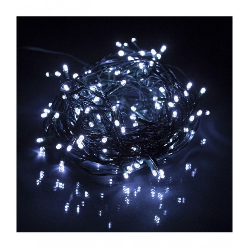 500 LED Kalėdinė lempučių girlianda 36,5m., mėlyna šviesa