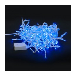 100 LED kalėdinė girlianda "Varvekliai", 3,2m., mėlyna šviesa