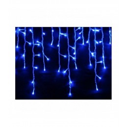 500 LED kalėdinė girlianda "Varvekliai", 16 m., mėlyna šviesa