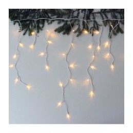 300 LED Kalėdinė girlianda "Varvekliai", ilgis 11m., šilta šviesa
