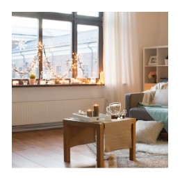 100 LED Kalėdinė lempučių girlianda 9,5 m., šilta šviesa