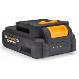 Veržliasūkis smūginis 350Nm 1/2" 20V 2Ah akumuliatorinis PM-AKU-20V-2AT