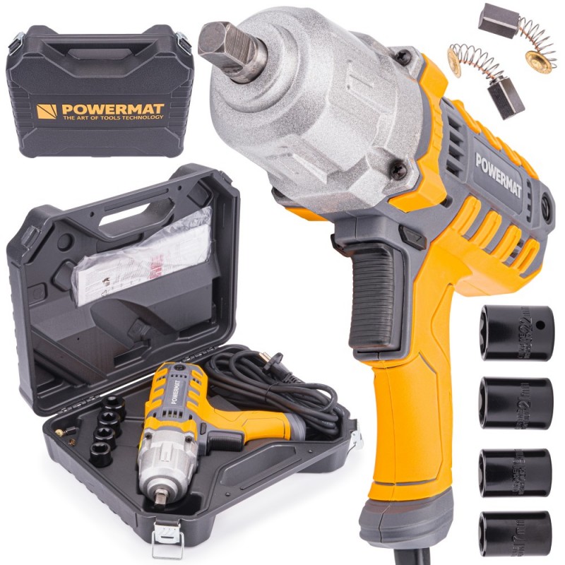 Veržliasūkis smūginis 720Nm 1/2" 2100W PM-EKU-2100M