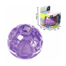 Loginis žaidimas - labirintas kamuolys, violetinis