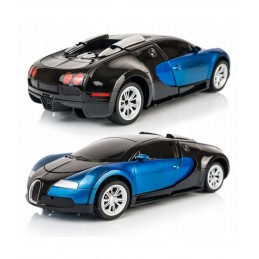 Radijo bangomis valdomas transformeris Bugatti, mėlynas